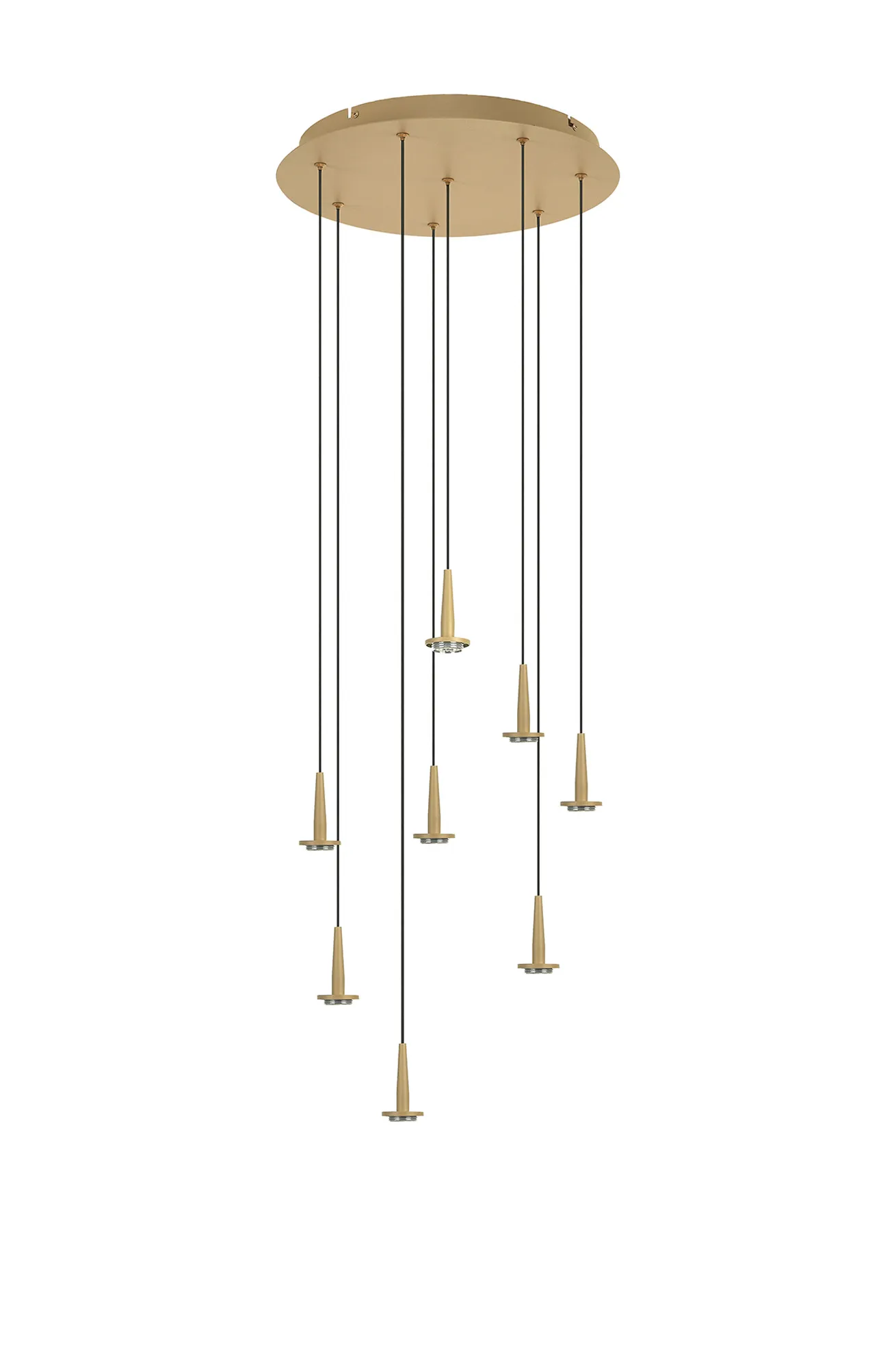 Andromeda Gold Frame Ceiling Lights Mantra Multiple Pendant